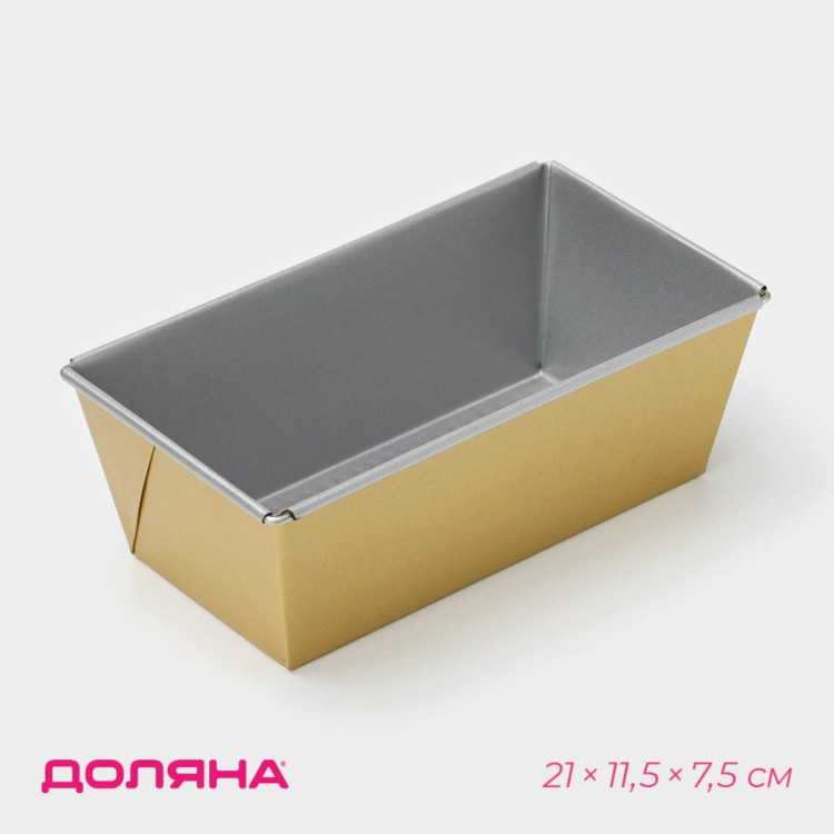Форма для выпечки Доляна «Джоанна. Хлеб», 21×11,5×7,5 см, антипригарное покрытие, цвет МИКС 