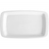 Блюдо «Скандиа» прямоугольное;фарфор;,H=25,L=330,B=200мм;белый