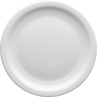 Белая тарелка «Отельер» (диаметр 25,5 см)