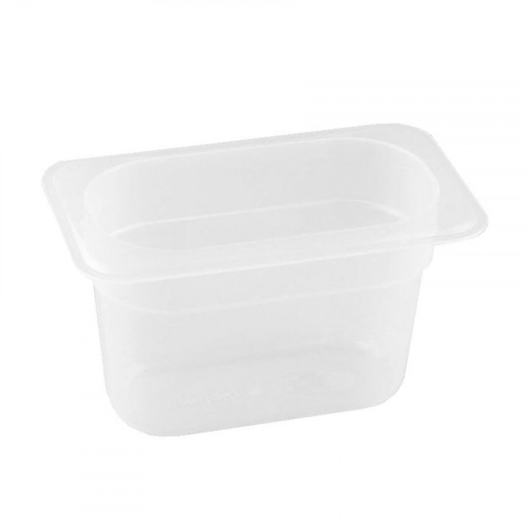 Прозрачная гастроемкость GN 1/9 без крышки (объем 0,9 л.) 