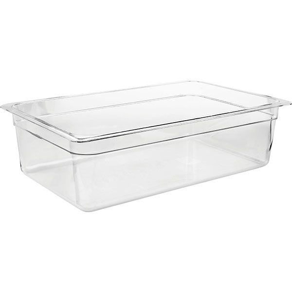 Гастроемкость (1/1);поликарбонат;19,5л;,H=15,L=53,B=32,5см;прозр. 