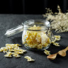 Стеклянная банка для сыпучих продуктов с бугельным замком «Сердце» (580 мл.)