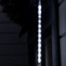 Гирлянда «Сосулька» тающая 0.3 м, IP44, прозрачная нить, 18 LED, свечение белое, переливы, 220 В
