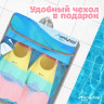 Ласты для плавания ONLYTOP, р. 36-38, цвет радужный Ласты для плавания ONLYTOP, р. 36-38, цвет радужный