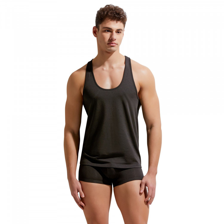 Хлопковая мужская майка-борцовка Gauvine 