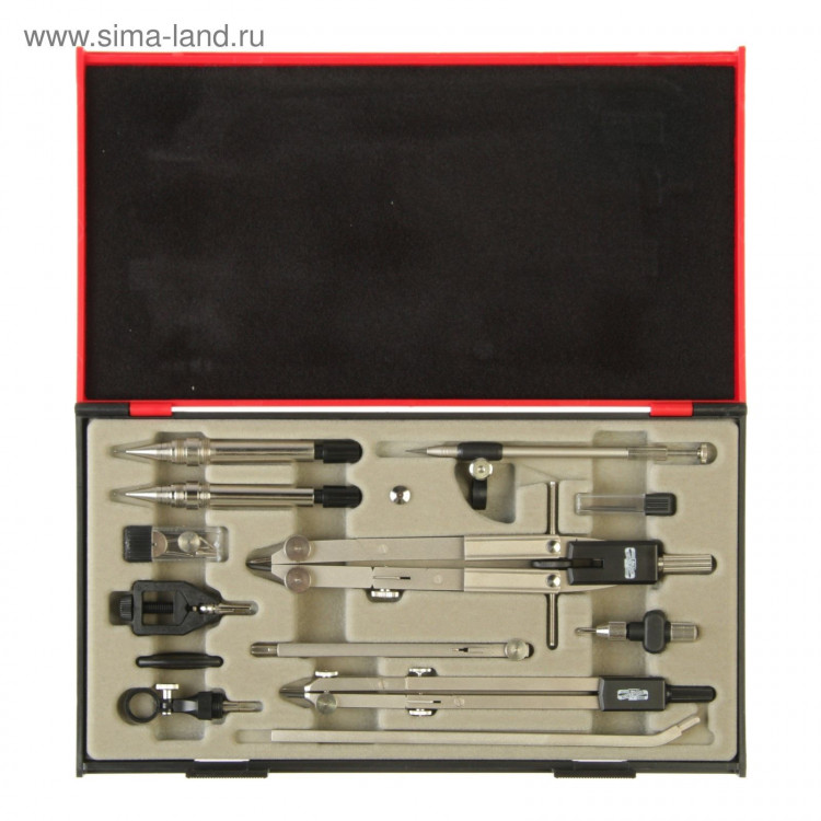 Готовальня Koh-I-Noor 9452, 13 предметов, профессиональная, большая 