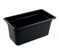 Черная гастроемкость GN 1/3 без крышки (объем 5,1 л.)