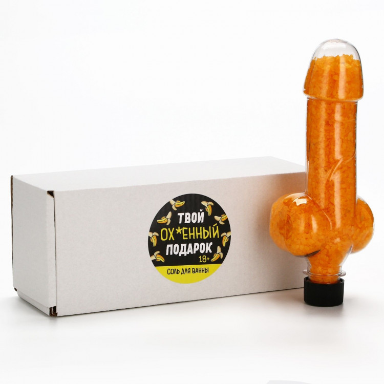 Cоль для ванны «Твой подарок» с ароматом банана - 340 гр. 