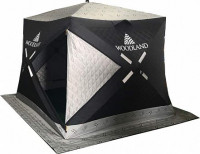 Зимняя палатка куб Woodland/Woodline Ultra Comfort, трехслойная