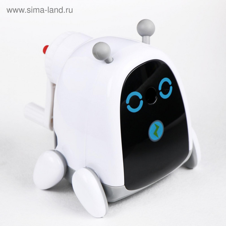 Точилка механическая с контейнером,  Робот , корпуса МИКС 