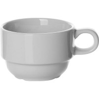 Чашка кофейная «Акапулько»;фарфор;80мл;D=62,H=45,B=87мм;белый