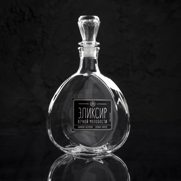 Штоф «Эликсир вечной молодости», 0.5 л 