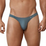 Серые трусы-слипы с узким бочком Emotion Brief