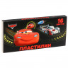 Пластилин 16 цветов 240 г  Тачки 