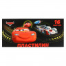 Пластилин 16 цветов 240 г  Тачки 