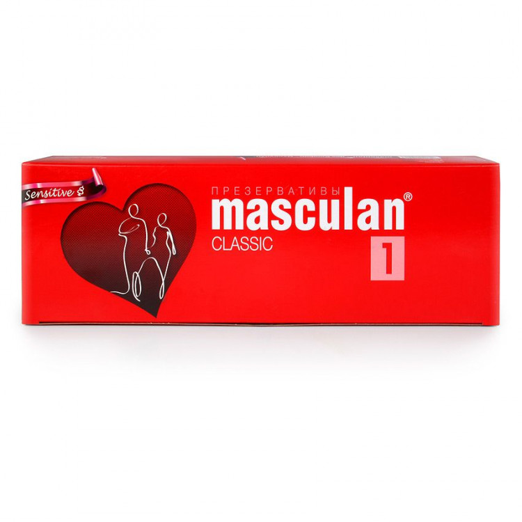 Нежные презервативы Masculan Classic 1 Sensitive - 150 шт. 