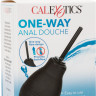 Черный анальный душ One-Way Anal Douche