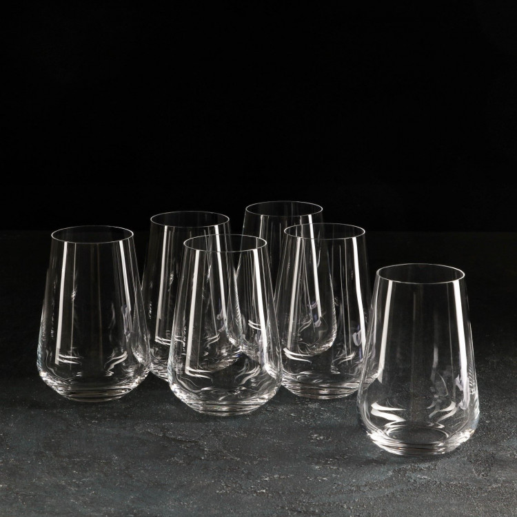 Набор стаканов для воды Bohemia Crystal «Сандра», 380 мл, 6 шт 