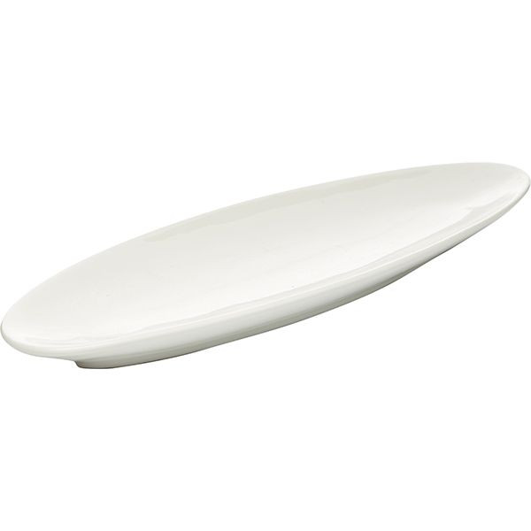 Белая селедочница «Кунстверк» (40х13,5 см) 