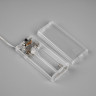 Ветка светодиодная лазурная, 56 см, 15 LED, батарейки ААх2 (не в комплекте), свечение теплое белое