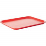 Красный прямоугольный поднос «Проотель» (45,7х35,6 см)