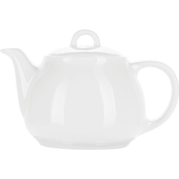 Белый заварочный чайник «Скиф» (объем 350 мл.) 