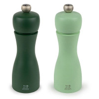 Набор из 2 зеленых мельниц для специй «Таити»