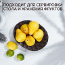 Корзинка для фруктов и хлеба Доляна «Шоко», 25×17×6 см