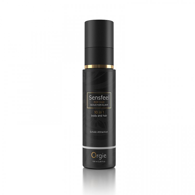 Мужской лосьон для тела и волос с феромонами Orgie Sensfeel For Man Pheromone Seduction Elixir - 100 мл. 