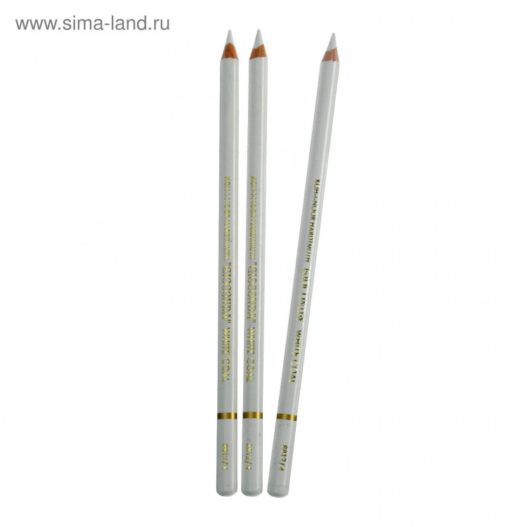 Набор 3 штуки уголь белый в карандаше Koh-I-Noor GIOCONDA 8812/4 (4157784) 