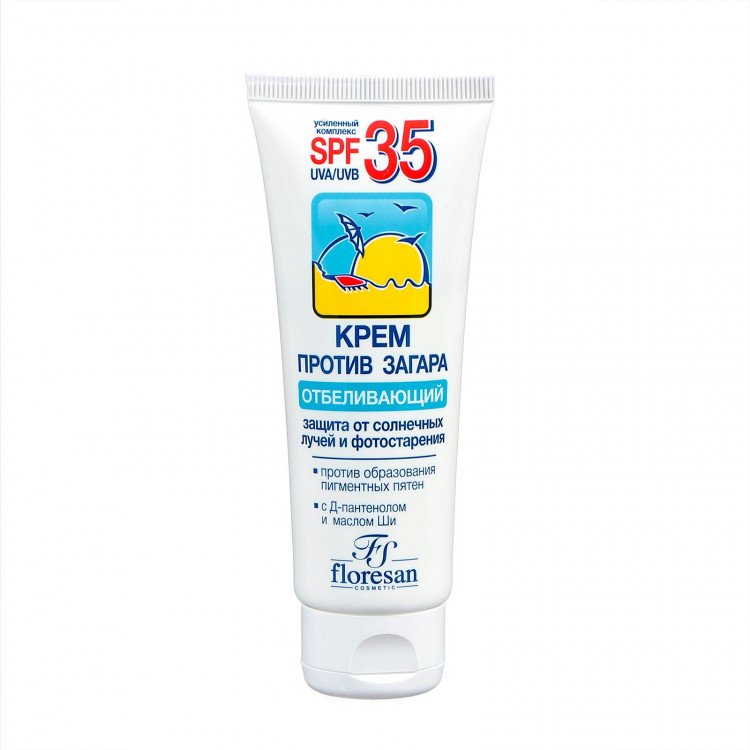 Отбеливающий крем против загара SPF 35 - 60 мл. 