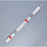 Стальной телескопический карниз для ванной комнаты (70-120 см)