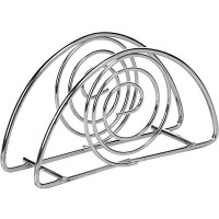 Металлическая салфетница с завитками