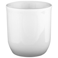 Белый стакан для зубочисток из фарфора