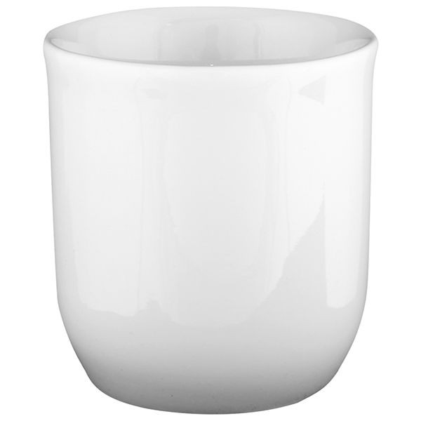 Белый стакан для зубочисток из фарфора 