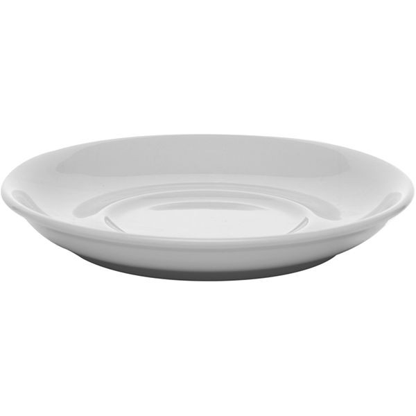 Блюдце «Кашуб-хел»;фарфор;D=120/58,H=15мм;белый 