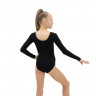 Купальник для гимнастики и танцев Grace Dance, р. 30, цвет чёрный_