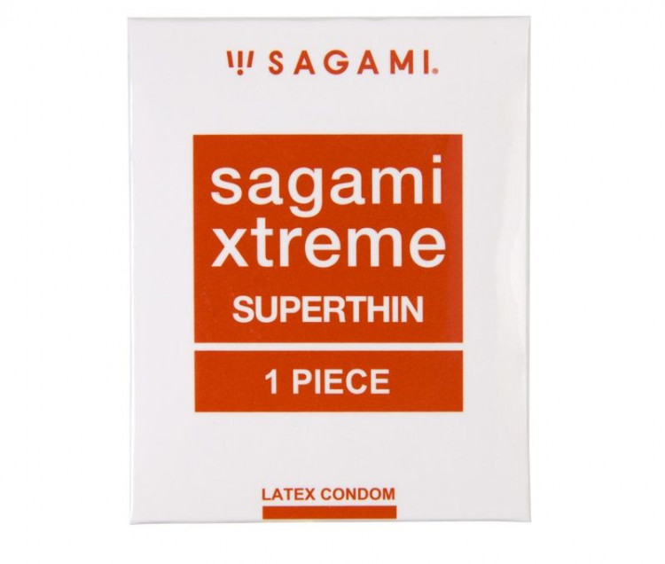 Ультратонкий презерватив Sagami Xtreme Superthin - 1 шт. 