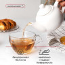 Чайник заварочный «Кунстверк»;фарфор;250мл;D=63,H=90,L=155мм;белый