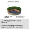 Черный материал для ландшафтных работ с УФ-стабилизатором (5х1,6 м)