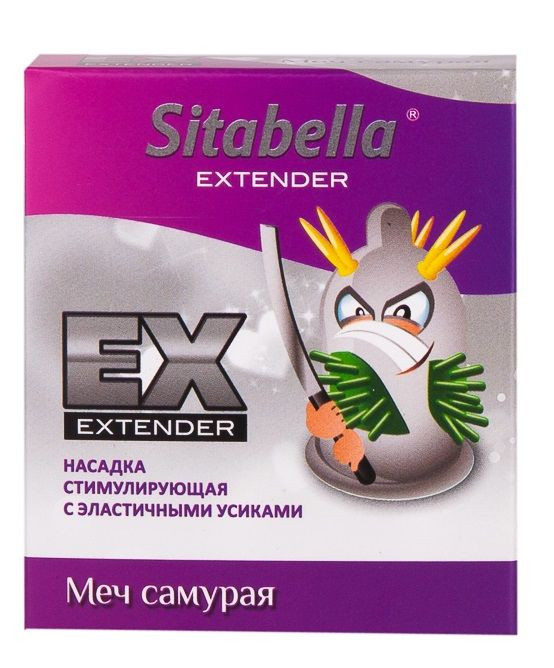 Стимулирующая насадка Sitabella Extender  Меч самурая  