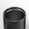 Черная термокружка с надписью Coffee (350 мл.)