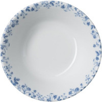 Салатник «Беатриче»;фарфор;350мл;D=14,H=5см;белый,синий