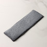Серая насадка из микрофибры для окномойки Raccoon «Карманы» (25х7,5 см)