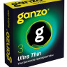 Ультратонкие презервативы Ganzo Ultra thin - 3 шт.