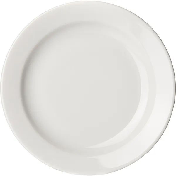 Белая тарелка «Прага» (диаметр 17 см) 