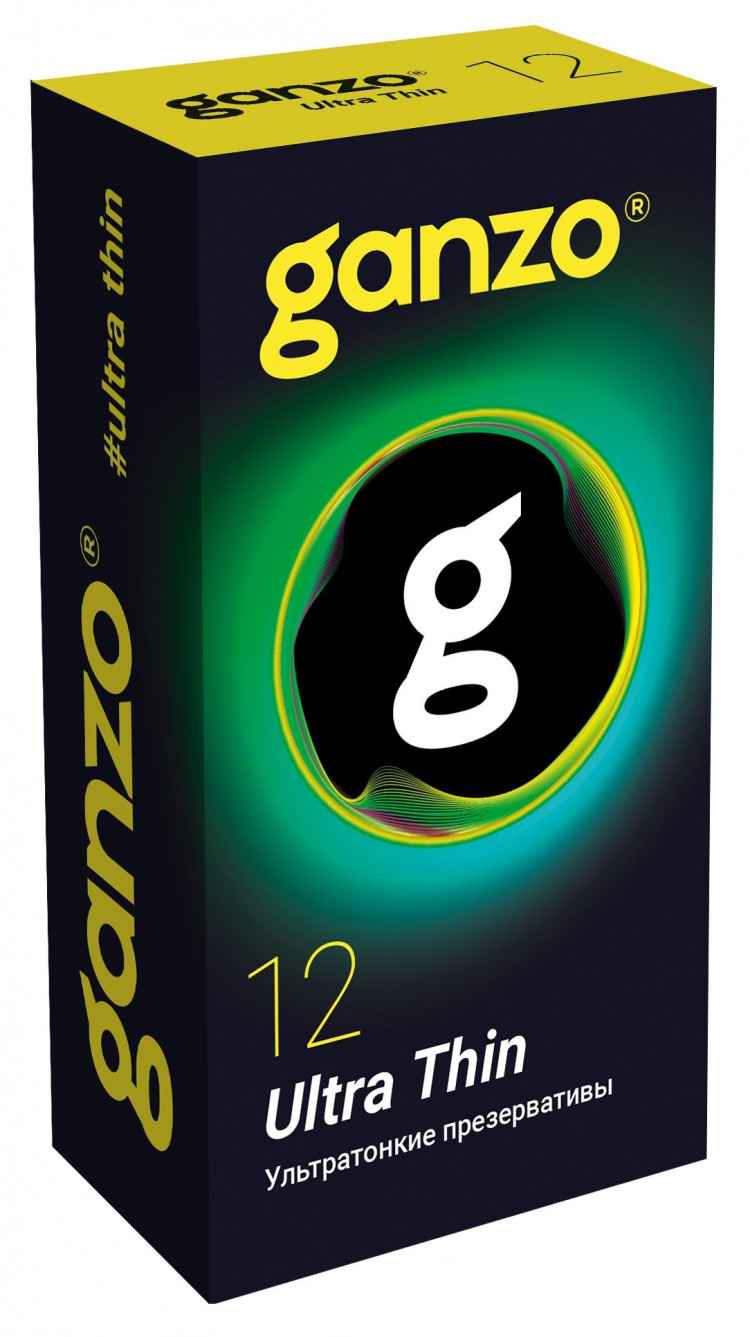 Ультратонкие презервативы Ganzo Ultra thin - 12 шт. 