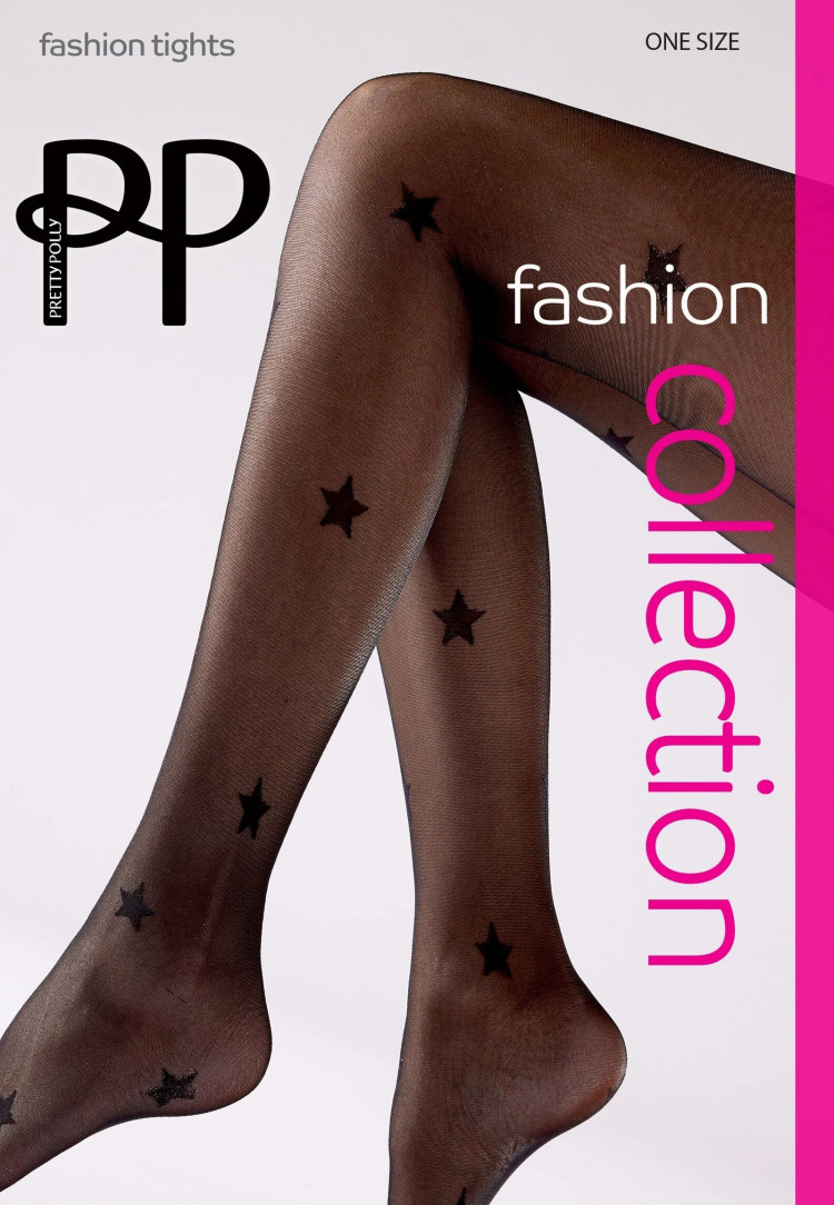Стильные колготки со звездами Large Star Pattern Fashion Panty 