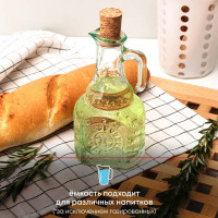 Графин для масла и уксуса «Хелиос»;стекло;240мл;,H=150,L=75,B=60мм;прозр.