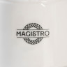 Набор для специй фарфоровый Magistro Сrotone, 2 предмета: солонка, перечница, 90 мл, 6×7,5 см, цвет белый